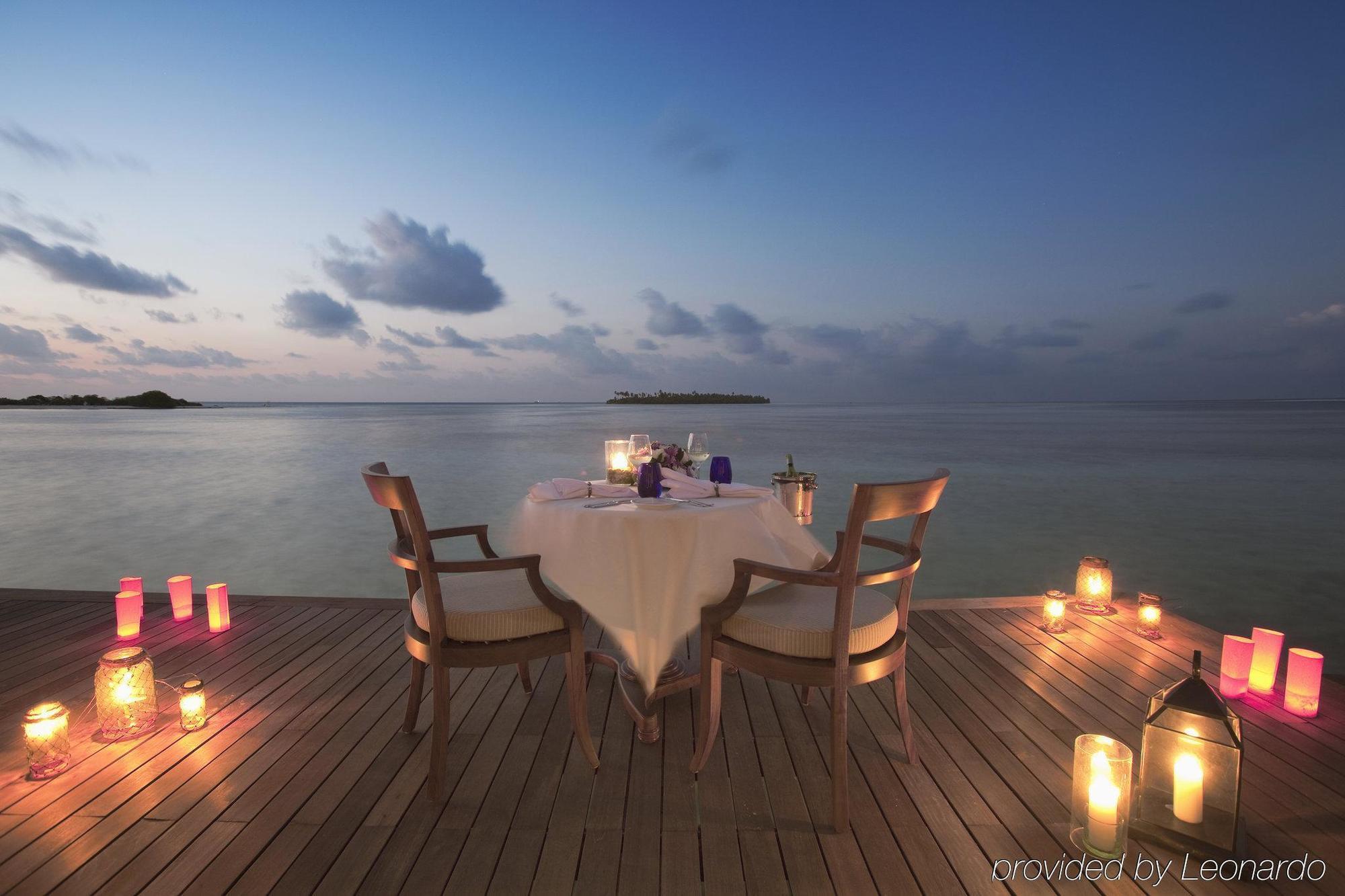The Residence Maldives Dhigurah  Restauracja zdjęcie